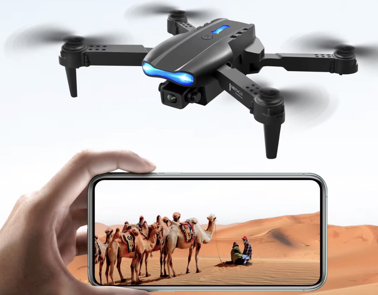 Mini Drone 4K 1080P Dual